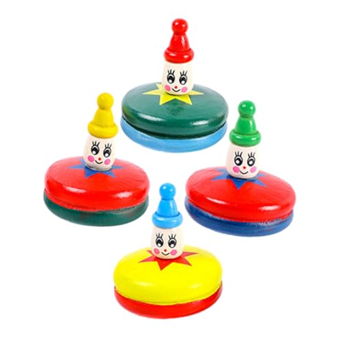 BESPORTBLE 4 Stück Holz Karussell Teilig Handbetrieben Kleine Gyroskop Spielzeuge für Motorische Interaktives Lernspielzeug Jungen Mädchen BESPORTBLE 4 Stück Holz Karussell Teilig Handbetrieben Kleine Gyroskop Spielzeuge für Motorische Interaktives Lernspielzeug Jungen Mädchen von BESPORTBLE