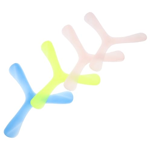 BESPORTBLE 4 Stück Leuchtende Boomerang für Bunte Outdoor Wurfspielzeuge Fördert Koordination und Fantasie Festival für Bewegungsfreudige BESPORTBLE 4 Stück Leuchtende Boomerang für Bunte Outdoor Wurfspielzeuge Fördert Koordination und Fantasie Festival für Bewegungsfreudige von BESPORTBLE