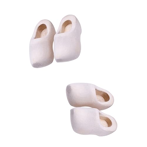 BESPORTBLE 4 Stück Mini Holzschuhe aus Holz Unbemalt zum Basteln und Dekorieren DIY Puppenhaus Zubehör Holländische Klompen Miniatur für Kreative Hausschmuck Gestaltung BESPORTBLE 4 Stück Mini Holzschuhe aus Holz Unbemalt zum Basteln und Dekorieren DIY Puppenhaus Zubehör Holländische Klompen Miniatur für Kreative Hausschmuck Gestaltung von BESPORTBLE