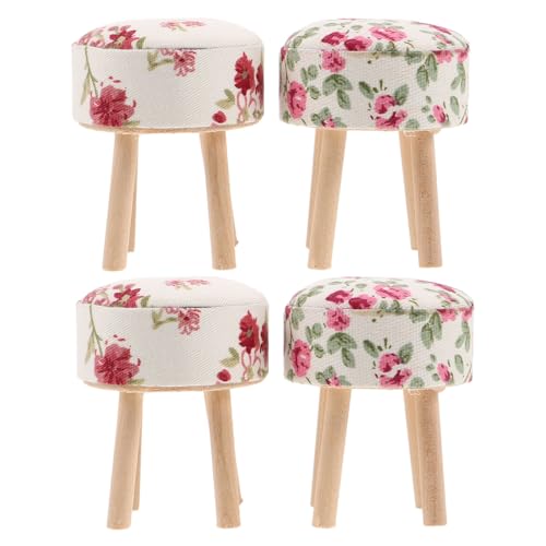 BESPORTBLE 4stücke Kleiner Hocker Puppenhausbänke Holz Maßstab Miniatur Wohnaccessoires Simulation Für Puppenhausmöbel Dekoration BESPORTBLE 4stücke Kleiner Hocker Puppenhausbänke Holz Maßstab Miniatur Wohnaccessoires Simulation Für Puppenhausmöbel Dekoration von BESPORTBLE