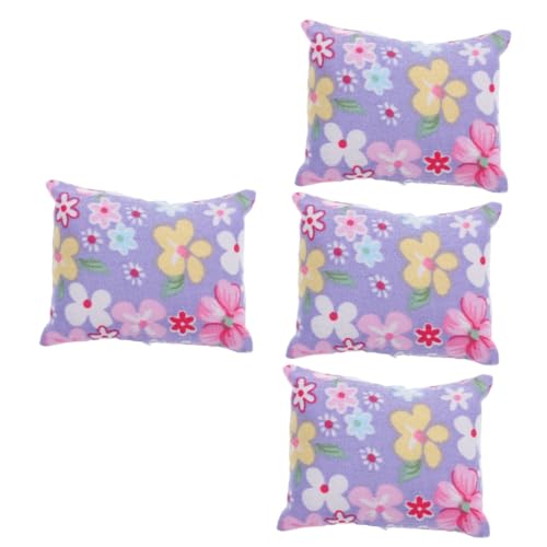 BESPORTBLE 4 Stück Miniatur Kissen Deko für Puppenhaus Kleines Stoffkissen Modell Realistische Miniatur Möbel Accessoire für Tischdeko und Puppenhaus Wohnzimmerszenen BESPORTBLE 4 Stück Miniatur Kissen Deko für Puppenhaus Kleines Stoffkissen Modell Realistische Miniatur Möbel Accessoire für Tischdeko und Puppenhaus Wohnzimmerszenen von BESPORTBLE