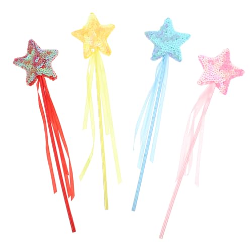 BESPORTBLE 4 Stück Teiliges Feenstab Leuchtend Zauberhafte Party Deko für Kindergeburtstag Farbenfrohe Zauberstäbe in Gelb Blau Rot für Kleine Mädchen BESPORTBLE 4 Stück Teiliges Feenstab Leuchtend Zauberhafte Party Deko für Kindergeburtstag Farbenfrohe Zauberstäbe in Gelb Blau Rot für Kleine Mädchen von BESPORTBLE