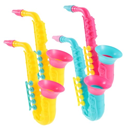 BESPORTBLE 4 Stück Teiliges Kunststoff Saxophon für Realistische Blasinstrumente Pädagogisches Lernspielzeug mit Klarem Klang Buntes Saxophon Modell für Musikalische Früherziehung BESPORTBLE 4 Stück Teiliges Kunststoff Saxophon für Realistische Blasinstrumente Pädagogisches Lernspielzeug mit Klarem Klang Buntes Saxophon Modell für Musikalische Früherziehung von BESPORTBLE