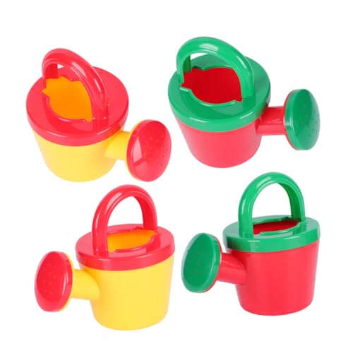 BESPORTBLE 4 Stück Teiliges Wasserspielzeug für Sicherem PP Mini Gießkannen in Gelb und Rot Geeignet für Badewanne Strand und Outdoor Fördert Motorische Fähigkeiten und Spielerisches BESPORTBLE 4 Stück Teiliges Wasserspielzeug für Sicherem PP Mini Gießkannen in Gelb und Rot Geeignet für Badewanne Strand und Outdoor Fördert Motorische Fähigkeiten und Spielerisches von BESPORTBLE