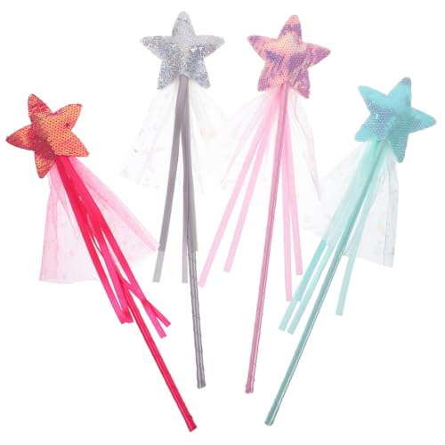 BESPORTBLE 4 Stück Teiliges Zauberstab mit Funkelndem Stern Bunte Prinzessinnen Kostüm Requisiten für Engel Cosplay Party Geburtstag Hochzeit Glitzernde Feenstäbe Mädchen BESPORTBLE 4 Stück Teiliges Zauberstab mit Funkelndem Stern Bunte Prinzessinnen Kostüm Requisiten für Engel Cosplay Party Geburtstag Hochzeit Glitzernde Feenstäbe Mädchen von BESPORTBLE