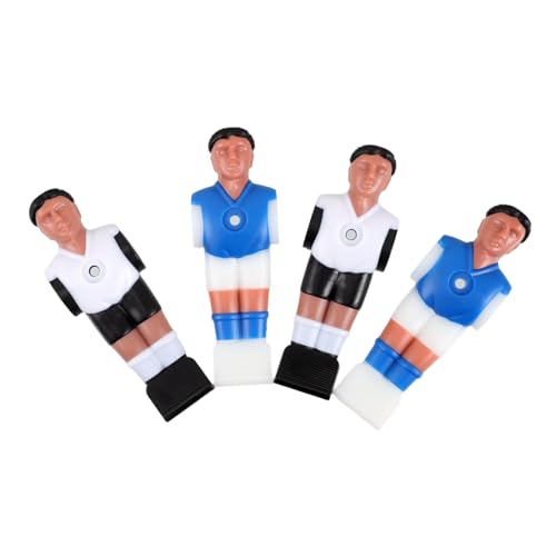 BESPORTBLE 4 Stück Zubehör Für Tischfußball Spieler Mechanische Puppe Kickerbälle Ersetzen Tischfußball- Tischfußballspieler-statuen Tischfußballzubehör Tischfußballfigur Harz von BESPORTBLE