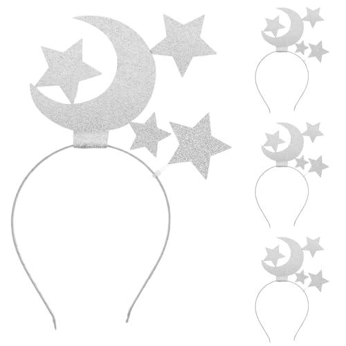 BESPORTBLE 4-teiliges Stern-Mond-Stirnband: Stern-Mond-Stirnbänder für Kinder – Festival-Haarschmuck für Kinder und Mädchen – Glitzernder dekorativer Kopfschmuck für Cosplay-Kostümpartys und BESPORTBLE 4-teiliges Stern-Mond-Stirnband: Stern-Mond-Stirnbänder für Kinder – Festival-Haarschmuck für Kinder und Mädchen – Glitzernder dekorativer Kopfschmuck für Cosplay-Kostümpartys und von BESPORTBLE