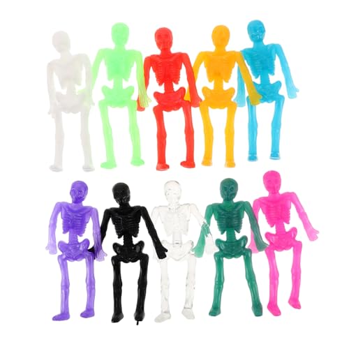 BESPORTBLE 40 Stück Halloween Mini Skelett aus Weichem Klebrigem TPR Dehnbar und Verformbar Praktische Scherzartikel für Partygeschenke Klassenpreise Farben Je BESPORTBLE 40 Stück Halloween Mini Skelett aus Weichem Klebrigem TPR Dehnbar und Verformbar Praktische Scherzartikel für Partygeschenke Klassenpreise Farben Je von BESPORTBLE