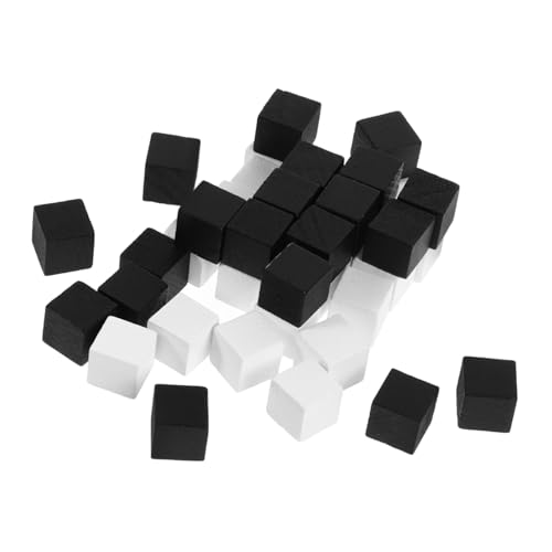 BESPORTBLE 40 Stück Teiliges Mini Holzspiel Figuren Schwarz weiße Quadratische Brettspiel Ersatzteile Spielerische Holz Checker für Flugspiel Leicht Tragbar Fein Poliert und Langlebig BESPORTBLE 40 Stück Teiliges Mini Holzspiel Figuren Schwarz weiße Quadratische Brettspiel Ersatzteile Spielerische Holz Checker für Flugspiel Leicht Tragbar Fein Poliert und Langlebig von BESPORTBLE