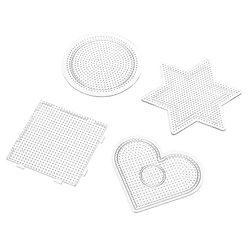 BESPORTBLE 4stücke Bügelperlenbretter Aus Kunststoff Kleine Quadrate Sechsecke Runden Und Verschiedene Formen DIY-lernwerkzeug Für Junge Mädchen Bastelperlen BESPORTBLE 4stücke Bügelperlenbretter Aus Kunststoff Kleine Quadrate Sechsecke Runden Und Verschiedene Formen DIY-lernwerkzeug Für Junge Mädchen Bastelperlen von BESPORTBLE