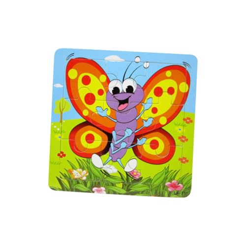 BESPORTBLE 5 Stück Holzpuzzle mit Elefant Tiger Panda AFFE Schmetterling Pädagogisches Interaktives Lernspielzeug für Kleinkinder und Vorschulkinder Handgefertigt und Langlebig BESPORTBLE 5 Stück Holzpuzzle mit Elefant Tiger Panda AFFE Schmetterling Pädagogisches Interaktives Lernspielzeug für Kleinkinder und Vorschulkinder Handgefertigt und Langlebig von BESPORTBLE