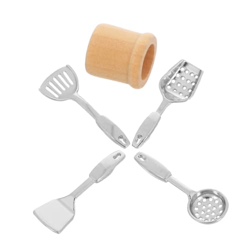 BESPORTBLE 5 Stück Maßstab Metall Küchenwerkzeuge mit Eimer Realistische Dollhouse Möbel für Micro Szenen Kreatives Rollenspiel und Puppenhaus Dekoration BESPORTBLE 5 Stück Maßstab Metall Küchenwerkzeuge mit Eimer Realistische Dollhouse Möbel für Micro Szenen Kreatives Rollenspiel und Puppenhaus Dekoration von BESPORTBLE
