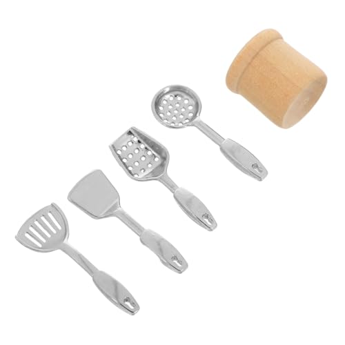 BESPORTBLE 5stücke Puppenhaus-miniaturküche Maßstab Aus Metall Mit Eimer Für Puppenhaus-Dekoration Mikrolandschaften Und Rollenspiele BESPORTBLE 5stücke Puppenhaus-miniaturküche Maßstab Aus Metall Mit Eimer Für Puppenhaus-Dekoration Mikrolandschaften Und Rollenspiele von BESPORTBLE