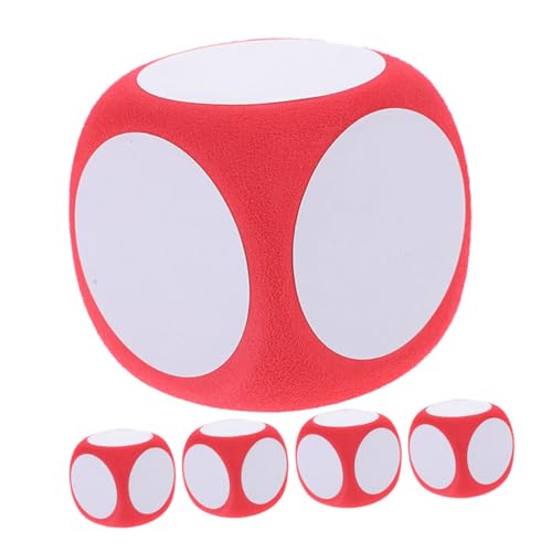 BESPORTBLE 5 Stück Schaumstoff Würfel mit Abwischbarer Oberfläche Leere Seitige DIY Würfel für Spiele Partys und Unterricht Geräuscharm Vielseitig Einsetzbar für Brettspiele und Lernprojekte BESPORTBLE 5 Stück Schaumstoff Würfel mit Abwischbarer Oberfläche Leere Seitige DIY Würfel für Spiele Partys und Unterricht Geräuscharm Vielseitig Einsetzbar für Brettspiele und Lernprojekte von BESPORTBLE