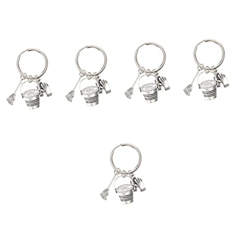 BESPORTBLE 5 Stück Schlüsselanhänger Reinigungspersonal Design mit Eimer und Besen Anhänger für Rucksack Taschen Dekoration Party Favor für Hauswirtschaft und Reinigungskräfte BESPORTBLE 5 Stück Schlüsselanhänger Reinigungspersonal Design mit Eimer und Besen Anhänger für Rucksack Taschen Dekoration Party Favor für Hauswirtschaft und Reinigungskräfte von BESPORTBLE