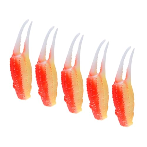 BESPORTBLE 5 Stück Simulierte Krabbenklauen für Food Fotografie Requisiten und Partydekorationen Realistisches Krabbenklauen Modell aus Langlebigem für Kreative Inszenierungen BESPORTBLE 5 Stück Simulierte Krabbenklauen für Food Fotografie Requisiten und Partydekorationen Realistisches Krabbenklauen Modell aus Langlebigem für Kreative Inszenierungen von BESPORTBLE