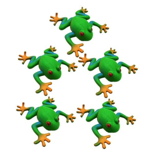 BESPORTBLE 5 Stück Teiliges Frosch Stress Weiche Dehnbare Anti-Stress Bälle Kompaktes Squeeze Fidget Toy für Erwachsene Partygeschenk Entspannung BESPORTBLE 5 Stück Teiliges Frosch Stress Weiche Dehnbare Anti-Stress Bälle Kompaktes Squeeze Fidget Toy für Erwachsene Partygeschenk Entspannung von BESPORTBLE