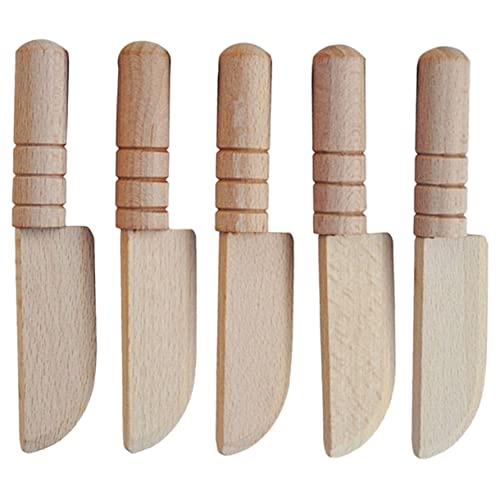 BESPORTBLE 5 Stück Teiliges Holzspielzeug Messer Miniatur Küchenspielzeug DIY Obst Gemüsedekoration Puppenhaus Zubehör Lernspielzeug für Miniatur Szenen BESPORTBLE 5 Stück Teiliges Holzspielzeug Messer Miniatur Küchenspielzeug DIY Obst Gemüsedekoration Puppenhaus Zubehör Lernspielzeug für Miniatur Szenen von BESPORTBLE