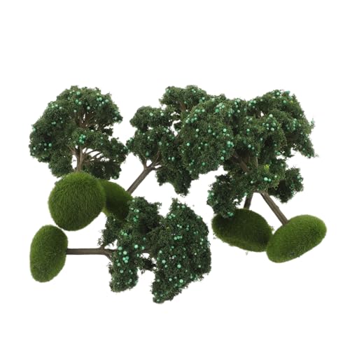 BESPORTBLE 5stücke Simulationsbaum Miniatur-gartenset Baummodell Realistisches Miniatur-baumensemble Für Sandtischmodell Und Baumlandschaftsmodelle BESPORTBLE 5stücke Simulationsbaum Miniatur-gartenset Baummodell Realistisches Miniatur-baumensemble Für Sandtischmodell Und Baumlandschaftsmodelle von BESPORTBLE