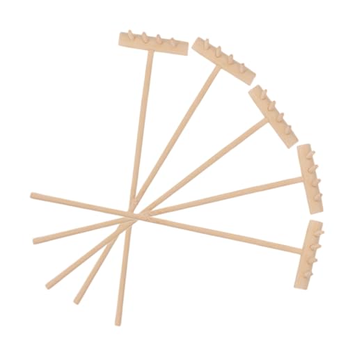 BESPORTBLE 5 Stück Teiliges Miniatur Sand Gartenwerkzeug Kleine Dekorative Rechen für Sandkästen Zen Gärten und Puppenhaus Deko Kreatives Bastelzubehör für Schreibtisch und BESPORTBLE 5 Stück Teiliges Miniatur Sand Gartenwerkzeug Kleine Dekorative Rechen für Sandkästen Zen Gärten und Puppenhaus Deko Kreatives Bastelzubehör für Schreibtisch und von BESPORTBLE