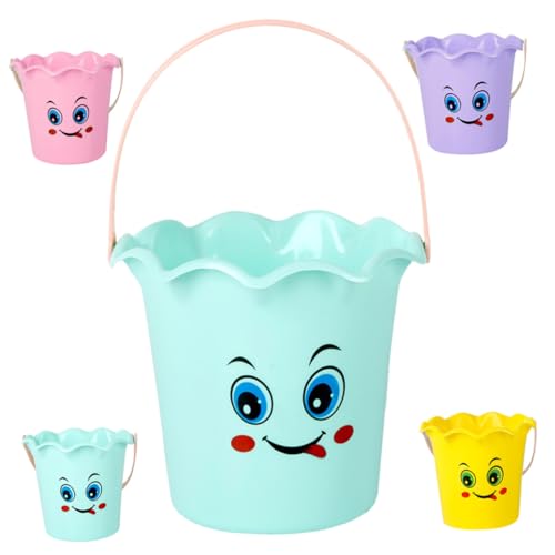 BESPORTBLE 5 Stück Teiliges Strandspielzeug Sandkübel aus Dickem Kunststoff Vielseitige Eimer zum Wasserspielen Sandburgen Bauen und Malutensilien Reinigen Tragbar für Zufällige Farbe BESPORTBLE 5 Stück Teiliges Strandspielzeug Sandkübel aus Dickem Kunststoff Vielseitige Eimer zum Wasserspielen Sandburgen Bauen und Malutensilien Reinigen Tragbar für Zufällige Farbe von BESPORTBLE