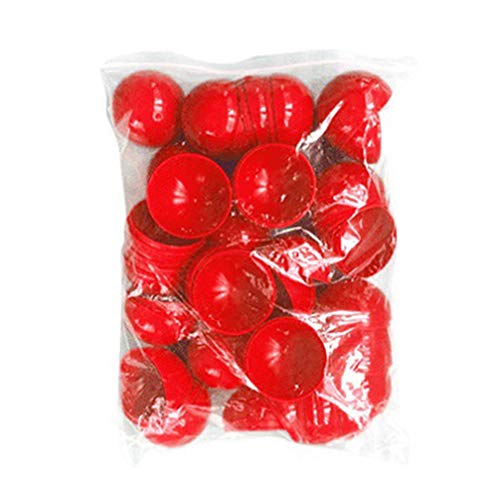 BESPORTBLE 50 Stücke Lotterie Ball Lottobälle Spielball Lotteriekugeln Kinderspielzeug für Weihnachten Xmas Familienspiele Partyspiele Party Dekoration Supplies 4cm Rot von BESPORTBLE