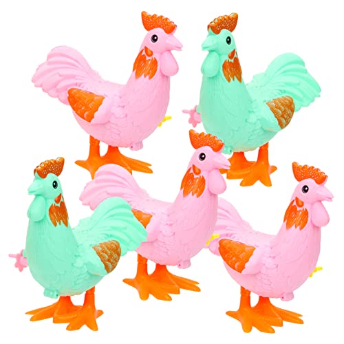 BESPORTBLE 5 Stück Aufziehspielzeug Huhn für Kinder Kreatives Tierspielzeug Lustiges Spielzeug für Kleinkinder Simuliertes Hühner Spielzeug für Partys und Spielen BESPORTBLE 5 Stück Aufziehspielzeug Huhn für Kinder Kreatives Tierspielzeug Lustiges Spielzeug für Kleinkinder Simuliertes Hühner Spielzeug für Partys und Spielen von BESPORTBLE