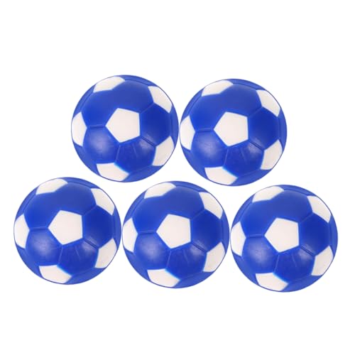 BESPORTBLE 5st Fußballmaschine Fußballfisch Kickertisch Ersatz Kickerbälle Kleine Fußbälle Kleiner Fußball Tischfußball Fußballspiel Mini-tischkicker Fußballnetz Für Kleinkinder PVC Blue von BESPORTBLE