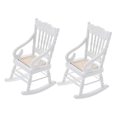 BESPORTBLE 6 Stck. Miniatur Holz Schaukelstuhl Modell Teiliges Puppenhaus Möbel Handgefertigt Leicht und Kompakt als Dekoratives Miniatur für Puppenhaus Wohnzimmer und Schlafzimmer BESPORTBLE 6 Stck. Miniatur Holz Schaukelstuhl Modell Teiliges Puppenhaus Möbel Handgefertigt Leicht und Kompakt als Dekoratives Miniatur für Puppenhaus Wohnzimmer und Schlafzimmer von BESPORTBLE