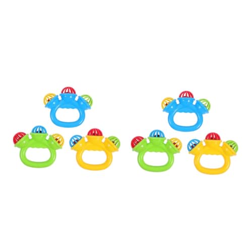 BESPORTBLE 6 Stck. Teiliges Handglocken für Junge Mädchen Ab Jahre Bunte Musikrasseln mit Glatter Oberfläche Rhythmische Klangspielzeuge zur Frühkindlichen und Musikalischen Aktivität in BESPORTBLE 6 Stck. Teiliges Handglocken für Junge Mädchen Ab Jahre Bunte Musikrasseln mit Glatter Oberfläche Rhythmische Klangspielzeuge zur Frühkindlichen und Musikalischen Aktivität in von BESPORTBLE