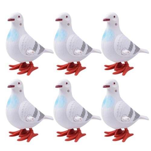 BESPORTBLE 6 Stück Aufziehbare Tauben Lustige Pigeon Spielzeuge für Wind Up Party Spielzeuge Fördert Geschicklichkeit und Kreativität Bunte Farben für und Feiern BESPORTBLE 6 Stück Aufziehbare Tauben Lustige Pigeon Spielzeuge für Wind Up Party Spielzeuge Fördert Geschicklichkeit und Kreativität Bunte Farben für und Feiern von BESPORTBLE