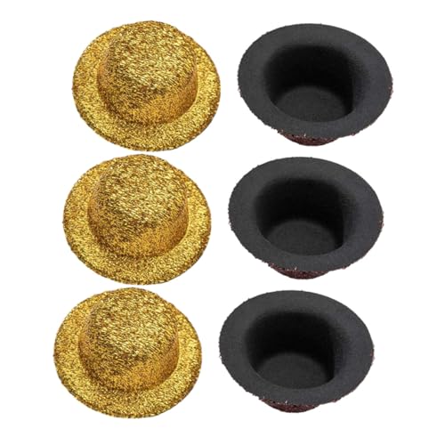 BESPORTBLE 6 Stück Teiliges Bunte Pailletten Mini Top Hats Kleine DIY Hüte für Puppen Haustiere Vielseitige Bastel accessoires Langlebige Materialien Party Zufällige Farbe Zufällige Farbe BESPORTBLE 6 Stück Teiliges Bunte Pailletten Mini Top Hats Kleine DIY Hüte für Puppen Haustiere Vielseitige Bastel accessoires Langlebige Materialien Party Zufällige Farbe Zufällige Farbe von BESPORTBLE