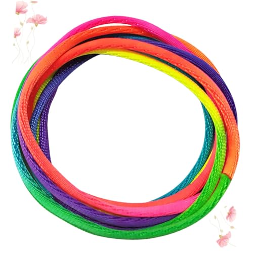 BESPORTBLE 6 Stück Teiliges Finger Drehseil aus Langlebigem Nylon Bunt Geflochtenes Seil für Kreative Knoten und Wurfspiele Fördert Konzentration und Fantasie Kinderspielzeug für Drinnen und BESPORTBLE 6 Stück Teiliges Finger Drehseil aus Langlebigem Nylon Bunt Geflochtenes Seil für Kreative Knoten und Wurfspiele Fördert Konzentration und Fantasie Kinderspielzeug für Drinnen und von BESPORTBLE
