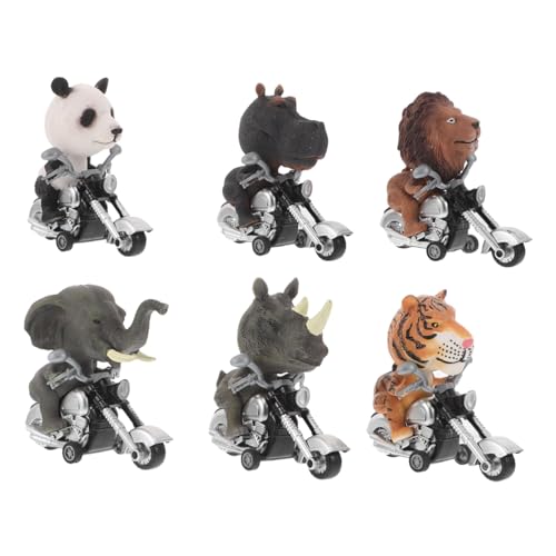 BESPORTBLE 6 Stück Teiliges Set Tier-rückziehautos Dinosaurier Modellspielzeug Friktionsbetriebene Kinderfahrzeuge Für Jungen Mädchen Interaktives Lernspielzeug Indoor Outdoor BESPORTBLE 6 Stück Teiliges Set Tier-rückziehautos Dinosaurier Modellspielzeug Friktionsbetriebene Kinderfahrzeuge Für Jungen Mädchen Interaktives Lernspielzeug Indoor Outdoor von BESPORTBLE