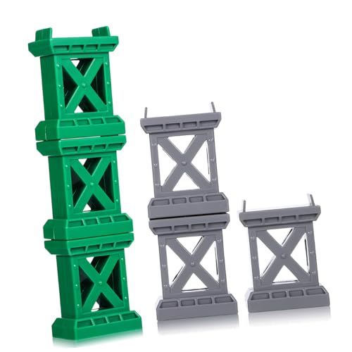 BESPORTBLE 6 Stück Teiliges Stapelbare Brückenpfeiler für Holzeisenbahn Schienenstützen Robuste Eisenbahnbrücke Zubehör Kompatibel mit Kleine Zugsets Spielzeugbahn BESPORTBLE 6 Stück Teiliges Stapelbare Brückenpfeiler für Holzeisenbahn Schienenstützen Robuste Eisenbahnbrücke Zubehör Kompatibel mit Kleine Zugsets Spielzeugbahn von BESPORTBLE