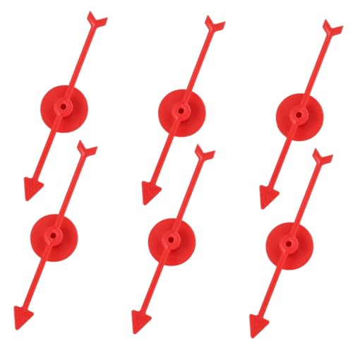 BESPORTBLE 6 Stück Teiliges Zubehör aus Kunststoff für Brettspiele Langlebig und Vielseitig Einsetzbar als Partyspiel Zeiger DIY Rotierende Spielpfeile für Interaktive Spiele und BESPORTBLE 6 Stück Teiliges Zubehör aus Kunststoff für Brettspiele Langlebig und Vielseitig Einsetzbar als Partyspiel Zeiger DIY Rotierende Spielpfeile für Interaktive Spiele und von BESPORTBLE