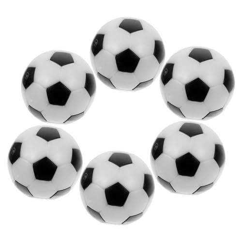 BESPORTBLE 6er Set Tischfußball Kickerbälle 32mm / Kleine Kickerbälle Für Interaktive Tischfußballspiele Ideal Als Ersatzbälle Für Kickertische von BESPORTBLE