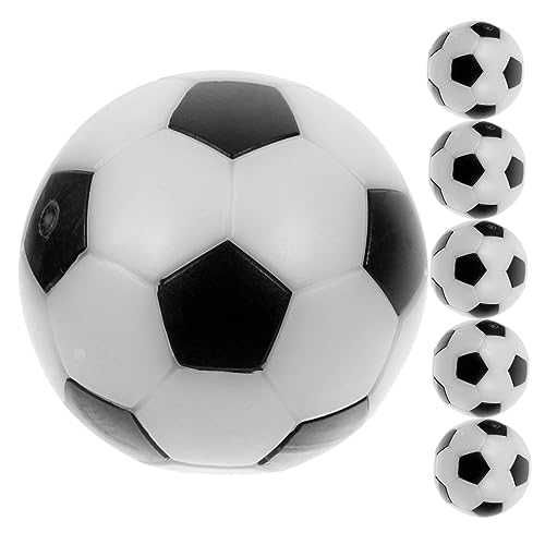 BESPORTBLE 6 Stück Tischfußballbälle 32 Mm Schwarz/Offizielle Ersatzkugeln Für Tischfußballspiele Ideal Für Und Erwachsene Perfekt Für Den Freizeitspaß Zuhause Oder Im Verein von BESPORTBLE