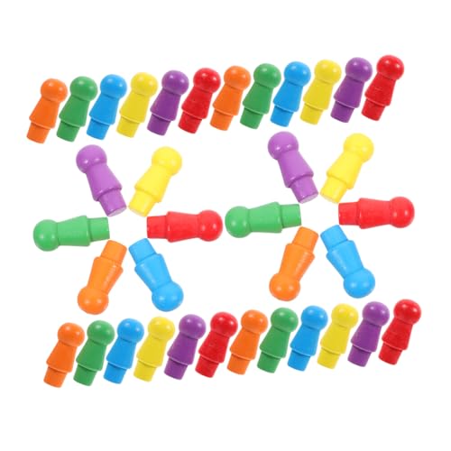 BESPORTBLE 60 Stück Teiliges Holzspielzeug Flugspiel Figuren Bunte Kleine Spielfiguren Langlebige Accessoires für Denkspiele zu Hause Schule Büro und Reisen Trainiert Denkvermögen und BESPORTBLE 60 Stück Teiliges Holzspielzeug Flugspiel Figuren Bunte Kleine Spielfiguren Langlebige Accessoires für Denkspiele zu Hause Schule Büro und Reisen Trainiert Denkvermögen und von BESPORTBLE