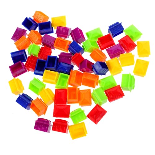 BESPORTBLE 60 Stück Teiliges Spielsteine für Brettspiele Stabile Mini-häuser Ersatzteile für Gesellschaftsspiele und Victory Game Kompakt und Langlebig für Rich Man Schachspiel BESPORTBLE 60 Stück Teiliges Spielsteine für Brettspiele Stabile Mini-häuser Ersatzteile für Gesellschaftsspiele und Victory Game Kompakt und Langlebig für Rich Man Schachspiel von BESPORTBLE