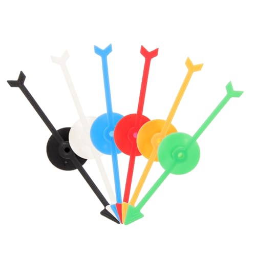 BESPORTBLE 6stücke DIY Spielpfeile Set Kunststoff-zubehör Für Brettspiele Party Unterrichtsspiele Bunte Rotierende Zeiger Für Interaktive Familienunterhaltung BESPORTBLE 6stücke DIY Spielpfeile Set Kunststoff-zubehör Für Brettspiele Party Unterrichtsspiele Bunte Rotierende Zeiger Für Interaktive Familienunterhaltung von BESPORTBLE