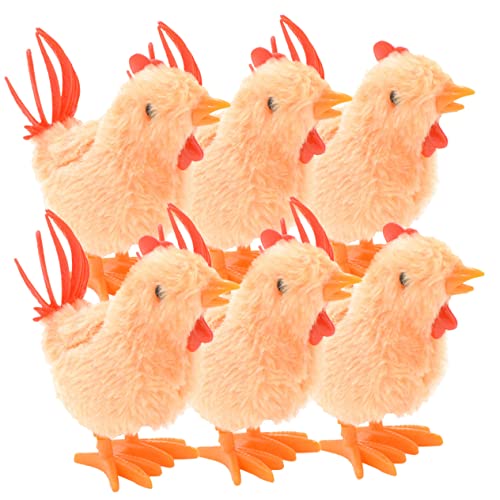 BESPORTBLE Aufziehspielzeug Hühner für Kinder 6 Stück Plüsch Küken Spielzeug Neuheit Springendes Huhn Lustige Spielzeuge für Partys BESPORTBLE Aufziehspielzeug Hühner für Kinder 6 Stück Plüsch Küken Spielzeug Neuheit Springendes Huhn Lustige Spielzeuge für Partys von BESPORTBLE