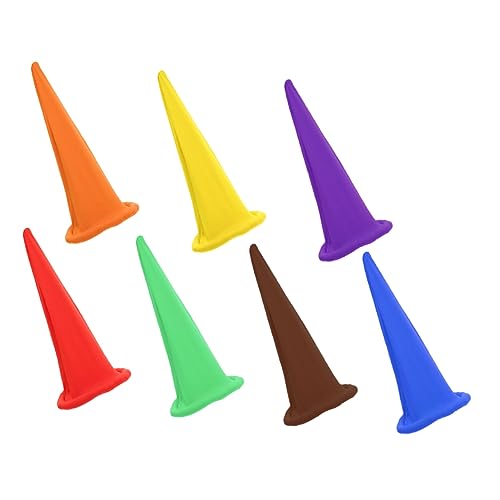 BESPORTBLE 7 Stück Teiliges Zwergenmützen Weihnachtsmütze für Halloween Cosplay Party Fotorequisiten Komfortabel und Hautfreundlich für Festliche Kostümfeier BESPORTBLE 7 Stück Teiliges Zwergenmützen Weihnachtsmütze für Halloween Cosplay Party Fotorequisiten Komfortabel und Hautfreundlich für Festliche Kostümfeier von BESPORTBLE