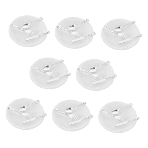 BESPORTBLE 8 Sätze Teiliges Miniatur Besteck aus Gabel Messer Löffel mit Miniatur Teller Puppenhaus Dekoration Detailreiche Mini Geschirr Ornamente für DIY Basteln und Micro Szene Zubehör BESPORTBLE 8 Sätze Teiliges Miniatur Besteck aus Gabel Messer Löffel mit Miniatur Teller Puppenhaus Dekoration Detailreiche Mini Geschirr Ornamente für DIY Basteln und Micro Szene Zubehör von BESPORTBLE