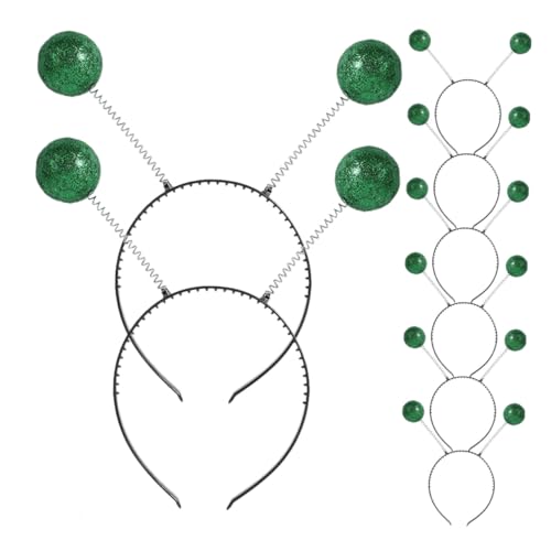 BESPORTBLE 8 Stück Teiliges Antennen Stirnband aus Sicherem Leichtem Material für Cosplay und Partys Einzigartiges Design mit Grünen Schaumstoffkugeln Bequem und Strapazierfähig für BESPORTBLE 8 Stück Teiliges Antennen Stirnband aus Sicherem Leichtem Material für Cosplay und Partys Einzigartiges Design mit Grünen Schaumstoffkugeln Bequem und Strapazierfähig für von BESPORTBLE
