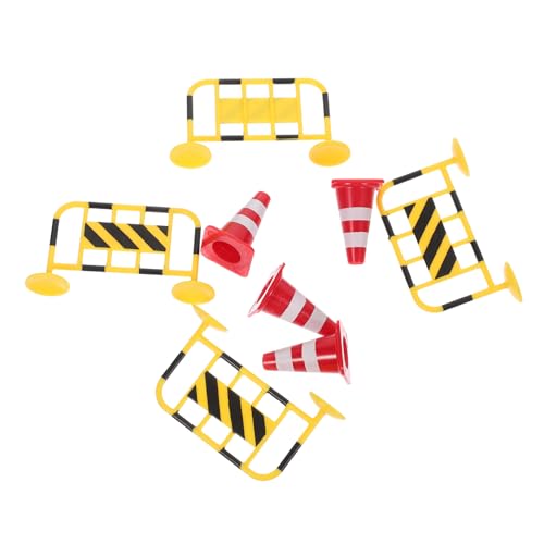 BESPORTBLE 8 Stück Teiliges Miniatur Gelbe Absperrungen und Rote Straßensperren Kindgerechtes Lernspielzeug für Verkehrserziehung und Modellbau Leicht Kompakt Kombinierbar mit Baufahrzeugen BESPORTBLE 8 Stück Teiliges Miniatur Gelbe Absperrungen und Rote Straßensperren Kindgerechtes Lernspielzeug für Verkehrserziehung und Modellbau Leicht Kompakt Kombinierbar mit Baufahrzeugen von BESPORTBLE