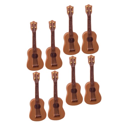 BESPORTBLE 8 Stück Teiliges Miniatur Gitarren Puppenhaus Musikinstrumente Mini Dekoration Musik Requisiten für Kreative Puppenhausgestaltung BESPORTBLE 8 Stück Teiliges Miniatur Gitarren Puppenhaus Musikinstrumente Mini Dekoration Musik Requisiten für Kreative Puppenhausgestaltung von BESPORTBLE