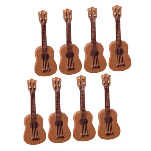BESPORTBLE 8 Stück Teiliges Miniatur gitarrenmodell aus Robustem Resin Realistische Mini Gitarren als Dekorative Puppenhaus Requisiten Detailgetreues Musikalisches Mini Instrument für BESPORTBLE 8 Stück Teiliges Miniatur gitarrenmodell aus Robustem Resin Realistische Mini Gitarren als Dekorative Puppenhaus Requisiten Detailgetreues Musikalisches Mini Instrument für von BESPORTBLE