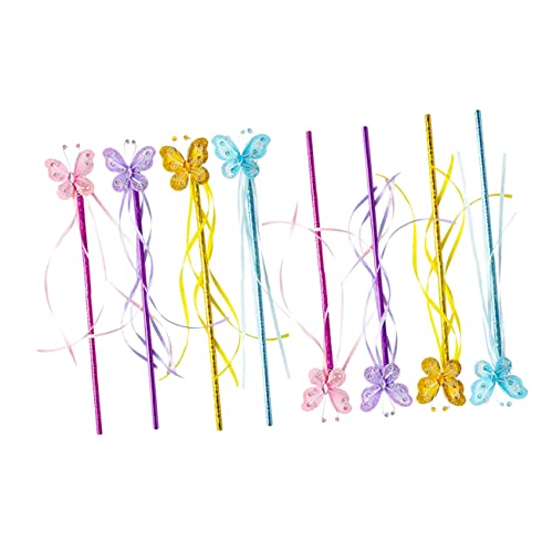 BESPORTBLE 8 Stück Teiliges Schmetterling Zauberstäbe für Mädchen Handliche Sichere Cosplay Party Requisiten Vielseitige Fotoprops für Verkleidung Geburtstagsfeiern und Bühnenauftritte BESPORTBLE 8 Stück Teiliges Schmetterling Zauberstäbe für Mädchen Handliche Sichere Cosplay Party Requisiten Vielseitige Fotoprops für Verkleidung Geburtstagsfeiern und Bühnenauftritte von BESPORTBLE