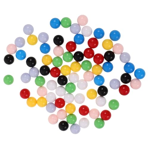 BESPORTBLE 80 Stück Teiliges Spielkugeln aus Solidem Material Bunte Ersatzmurmeln für Chinesisches Dame Brettspiel Langlebige Lernspielzeuge Hand Auge Koordination und Kreativer BESPORTBLE 80 Stück Teiliges Spielkugeln aus Solidem Material Bunte Ersatzmurmeln für Chinesisches Dame Brettspiel Langlebige Lernspielzeuge Hand Auge Koordination und Kreativer von BESPORTBLE